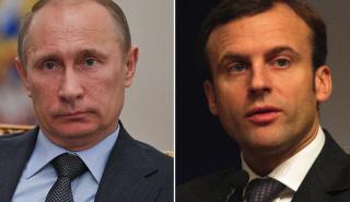 Ρωσία: Θα είναι «πολύ σημαντική» αλλά χωρίς ρηξικέλευθη εξέλιξη η συνάντηση Μακρόν - Πούτιν