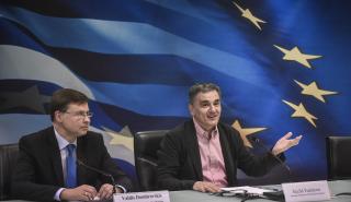 Ντομπρόβσκις: Ελάφρυνση χρέους εφόσον τηρούνται οι στόχοι