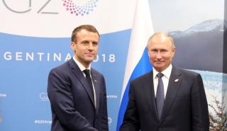 Για το συμβάν στο Κερτς και τη Συρία μίλησαν Μακρόν – Πούτιν στη G20