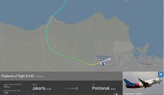 Ινδονησία: Συνετρίβη το αεροσκάφος της Sriwijaya Air - Επέβαιναν τουλάχιστον 62 άνθρωποι