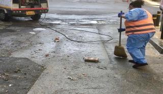 Δράση καθαριότητας του Δήμου Αθηναίων στην Κυψέλη