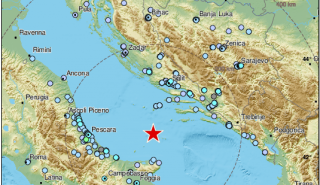 Σεισμός 5,6 βαθμών στην Αδριατική έγινε αισθητός στην Ιταλία και την Κροατία