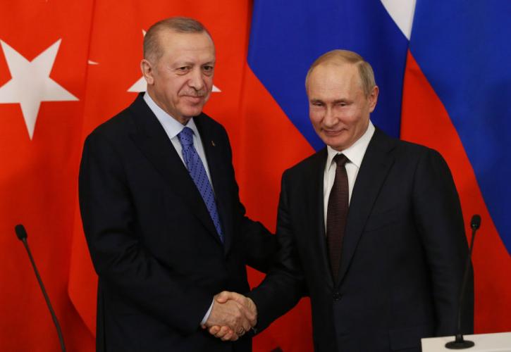Πούτιν - Ερντογάν: Θα συναντηθούν σύντομα για τη συμφωνία της Μαύρης Θάλασσας