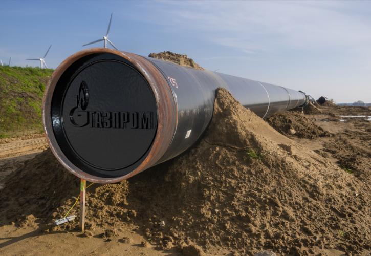 Gazprom: Νέα μείωση κατά 1/3 στην παροχή φυσικού αερίου μέσω Nord Stream - Στο +25% οι τιμές