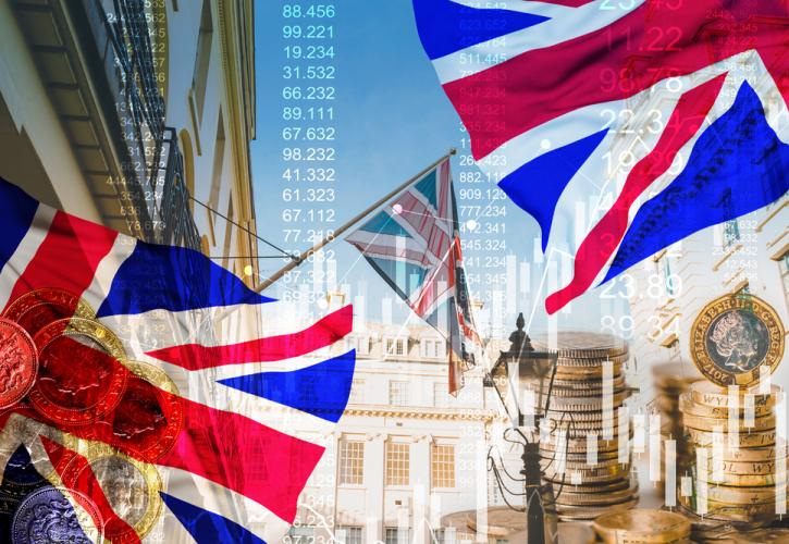 Βρετανία: Οριακή ανάπτυξη της οικονομίας τον Φεβρουάριο, κάτω από τις προβλέψεις των αναλυτών