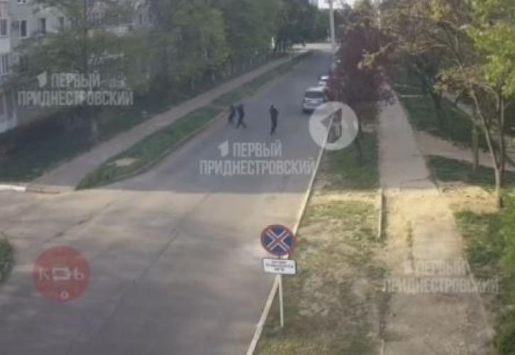 Υπεδνειστερία: Στη δημοσιότητα βίντεο από την επίθεση στο υπουργείο Κρατικής Ασφάλειας