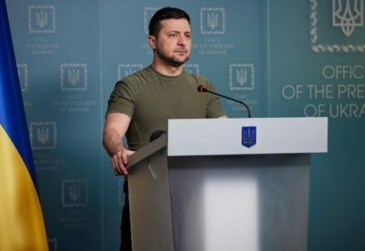 Ζελένσκι: Δεν είμαστε έτοιμοι να συμφωνήσουμε στην εξαγωγή ουκρανικών σιτηρών μέσω της Λευκορωσίας