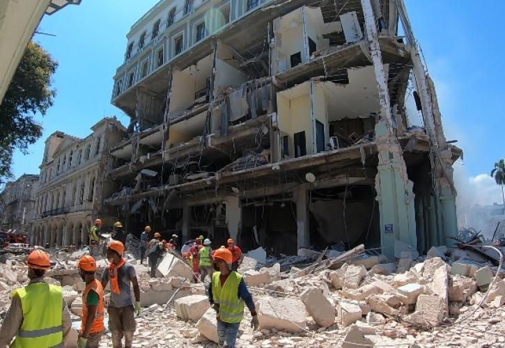 Κούβα: 22 νεκροί, πάνω από 70 τραυματίες από έκρηξη σε ξενοδοχείο