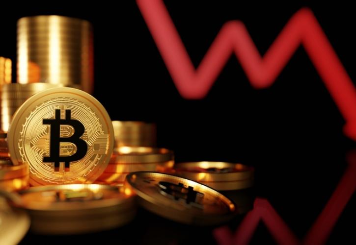 Bitcoin: «Βουλιάζει» ξανά σε χαμηλό 18μήνου - Απώλειες 70% από τον Νοέμβριο