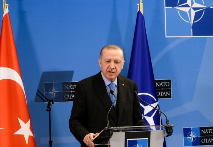 Ερντογάν: Θέλει την είσοδο της Τουρκίας στην ΕΕ, με «αντάλλαγμα» την ένταξη της Σουηδίας στο NATO