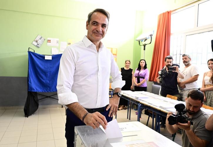 Στην Κηφισιά θα ασκήσει το εκλογικό του δικαίωμα ο Κ. Μητσοτάκης