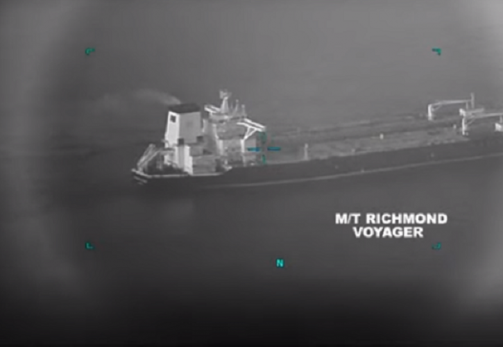 Κόλπος Ομάν: Βίντεο ντοκουμέντο από την ιρανική επίθεση σε ελληνόκτητο πλοίο