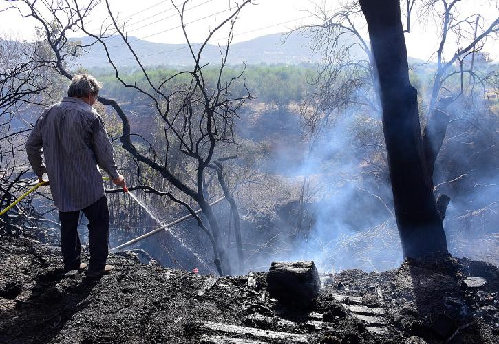 Πυρκαγιές: Καλύτερη εικόνα σε Όλυμπο, Ροδόπη, Μάνη - «Στο κόκκινο» ο κίνδυνος και σήμερα λόγω των μποφόρ
