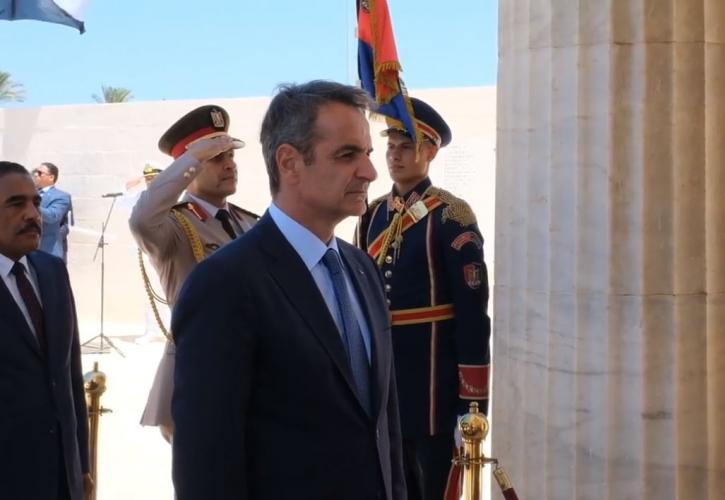 Μητσοτάκης: Οι ελληνοαιγυπτιακές σχέσεις είναι αυτοτελείς, ισχυρές - Συγκροτείται Ανώτατο Συμβούλιο Συνεργασίας με Αίγυπτο