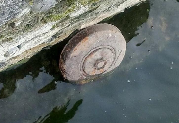 Καβάλα: Αντιαρματική νάρκη βρέθηκε 25 μέτρα από την παραλίας της Κάρυανης