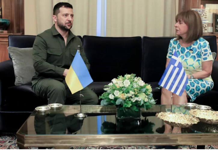 Σακελλαροπούλου: Η Ελλάδα θα συνεχίσει να στηρίζει την Ουκρανία σε όλα τα επίπεδα