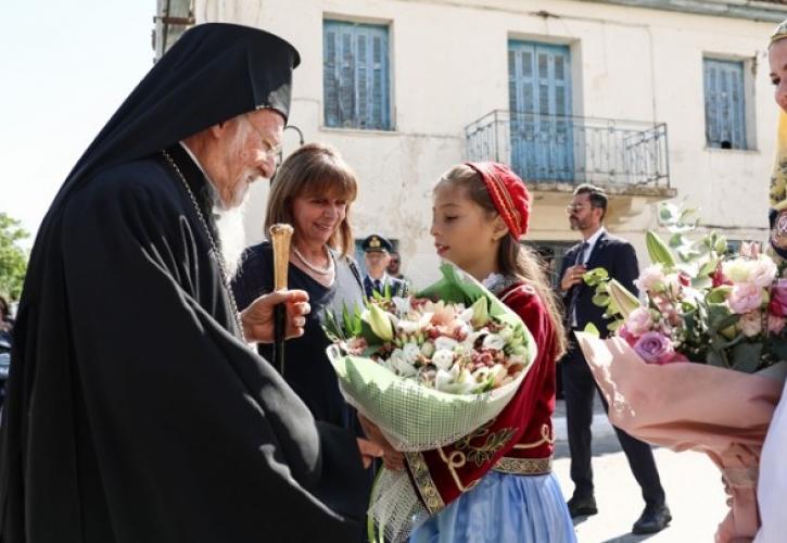 Επίτιμοι δημότες του δήμου Ανδραβίδας-Κυλλήνης ανακηρύχθηκαν η ΠτΔ και ο Οικουμενικός Πατριάρχης