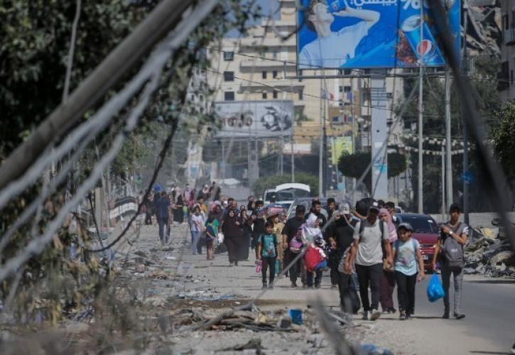 Γάζα: Εξάωρη παράταση στο τελεσίγραφο εκκένωσης της Γάζας - Λήγει στις 16:00