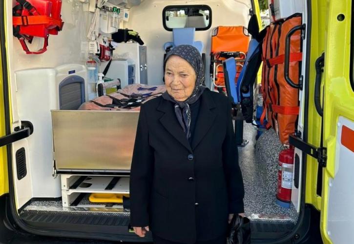 Συνταξιούχος αγρότισσα δώρισε ασθενοφόρο στο Νοσοκομείο – Οι δύο… όροι που έθεσε