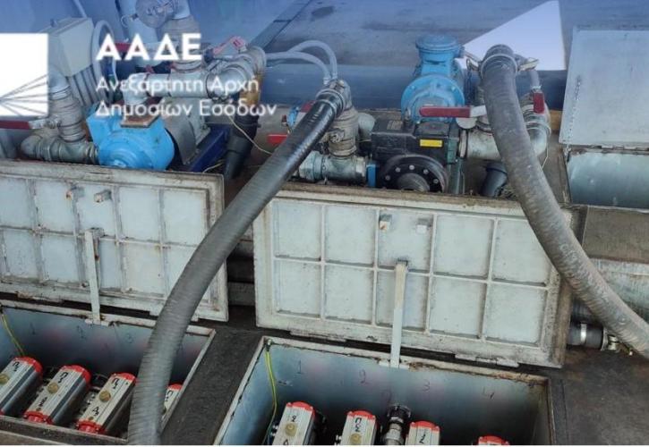 «Χτύπημα» της ΑΑΔΕ κατά της νοθείας καυσίμων - Κατασχέθηκαν 43.000 λίτρα διαλυτών και προϊόντων