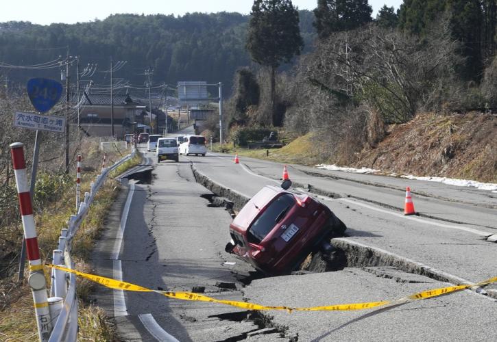 Ιαπωνία: Σε τουλάχιστον 55 ανέρχεται ο αριθμός των νεκρών από τον σεισμό των 7,6 βαθμών
