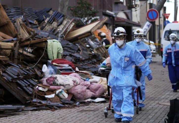 Ιαπωνία: 90χρονη ανασύρθηκε ζωντανή έξι μέρες μετά το φονικό σεισμό