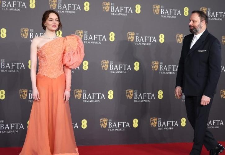 Bafta 2024 Η Έμα Στόουν κέρδισε το βραβείο Α' γυναικείου ρόλου για το «Poor Things» του Γιώργου Λάνθιμου