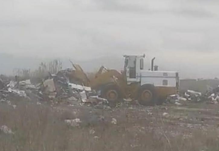 Πάνω από 360 τόνοι αποβλήτων-σκουπιδιών απομακρύνθηκαν από τα Τσαΐρια στην Περαία