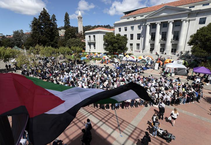 Το φοιτητικό κίνημα εναντίον του πολέμου στη Λωρίδα της Γάζας εξαπλώνεται σε όλο τον κόσμο