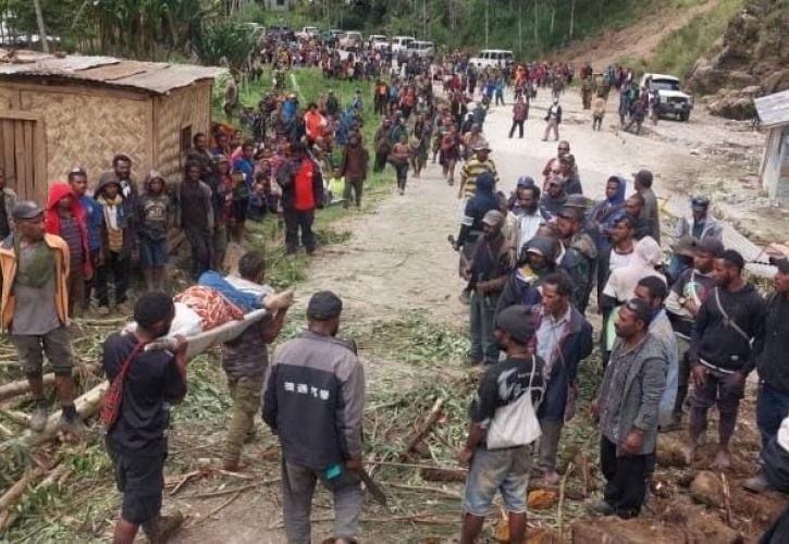 ΟΗΕ για Παπούα Νέα Γουινέα: «Απίθανο να βρεθούν επιζώντες» - Φόβοι για νέα κατολίσθηση