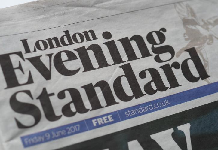Η καθημερινή εφημερίδα Evening Standard γίνεται εβδομαδιαία