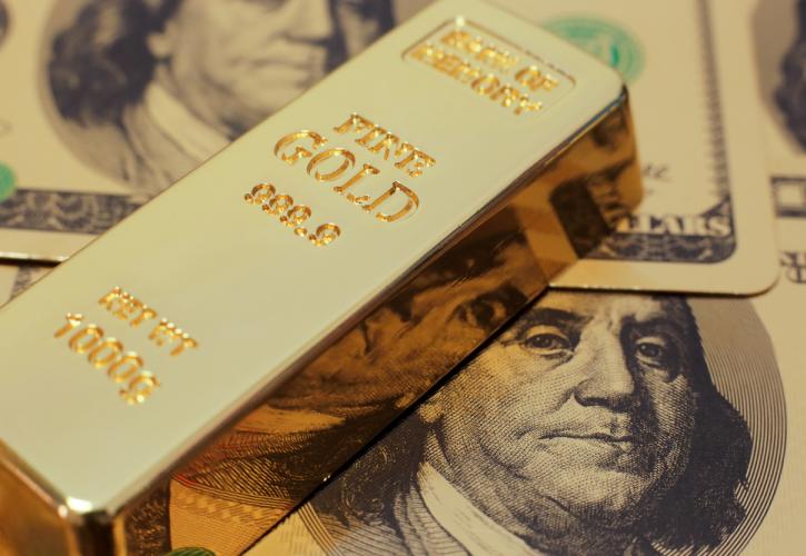 Αύξηση στη τιμή του χρυσού λόγω «αδύναμου» δολαρίου