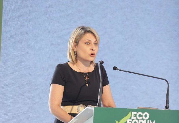 Χαιρετισμός της υφυπουργού Μεταφορών, Χριστίνας Αλεξοπούλου στο ECO Forum Patras 2024