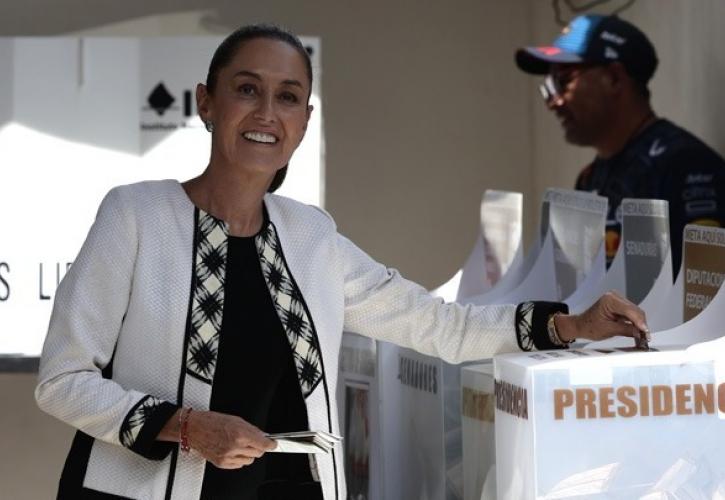 Εκλογές στο Μεξικό: Η Σέινμπαουμ οδεύει προς θριαμβευτική επικράτηση