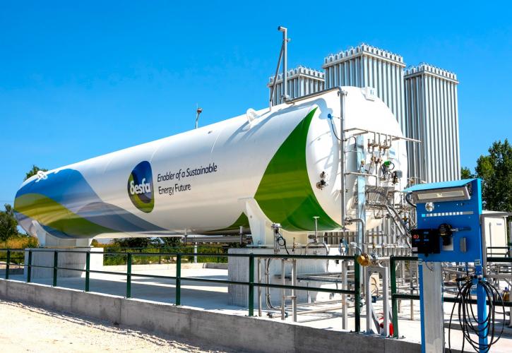 ΔΕΣΦΑ: Νέος σταθμός LNG στο Άσπρο Σκύδρας για τροφοδοσία της περιοχής με φυσικό αέριο