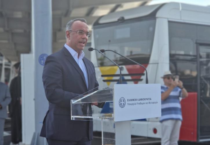 Σταϊκούρας: Ο νέος σταθμός φόρτισης ηλεκτρικών λεωφορείων αποτελεί μια νευραλγική υποδομή για τον ΟΑΣΘ
