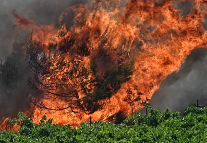 Ολονύχτια μάχη με τις φλόγες στην Κορινθία: Χωρίς ενεργό μέτωπο - Ο καπνός έφτασε μέχρι τα Κύθηρα