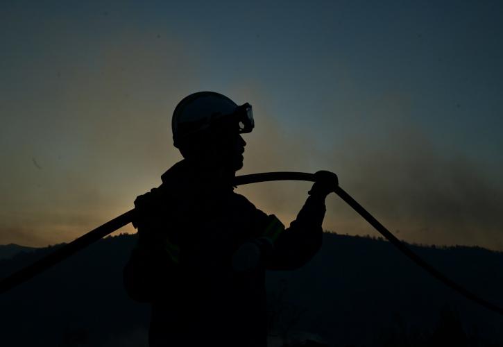 Βαρυμπόμπη: Φωτιά σε δασική έκταση στην Αγία Κυριακή