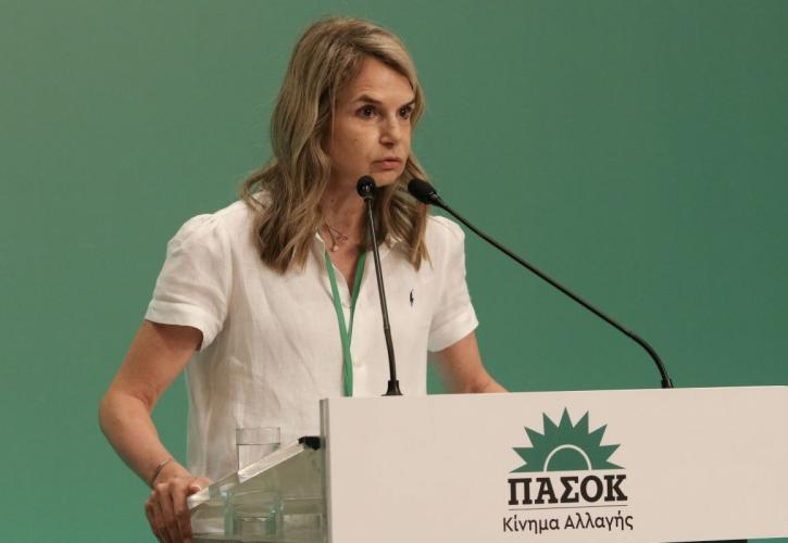 Υποψήφια για πρόεδρος του ΠΑΣΟΚ η Μιλένα Αποστολάκη