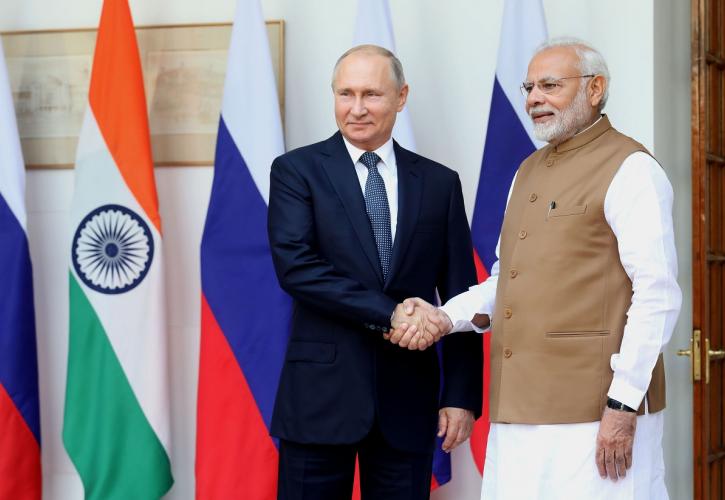 Μόντι: Οι σχέσεις Ινδίας-Ρωσίας βασίζονται στην αμοιβαία εμπιστοσύνη και στον σεβασμό