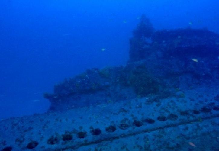 Μύκονος: Εντοπίστηκε η πλώρη του ιταλικού υποβρυχίου JANTINA