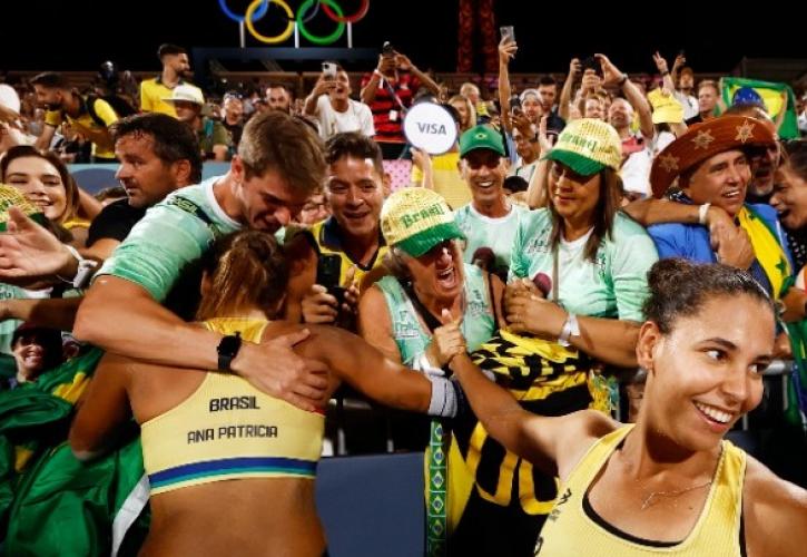 Η Βραζιλία κατέκτησε το χρυσό μετάλλιο στο beach volley, 2-1 τον Καναδά