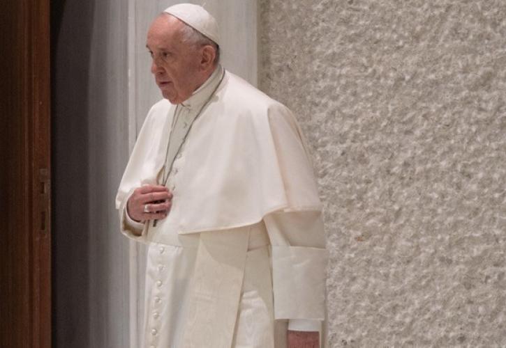 Πάπας Φραγκίσκος: Οι επιθέσεις δεν αποτελούν ποτέ λύση, παράγουν νέο μίσος και εκδίκηση
