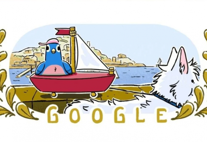 Ολυμπιακοί Αγώνες 2024: Αφιερωμένο στην ιστιοπλοΐα το σημερινό Google Doodle