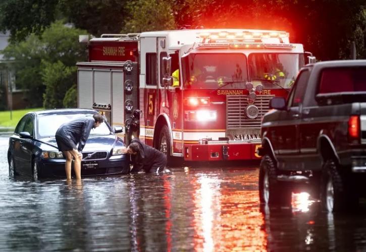 ΗΠΑ: Τέσσερις νεκροί από την καταιγίδα Ντέμπι - Κίνδυνος για καταστροφικές πλημμύρες