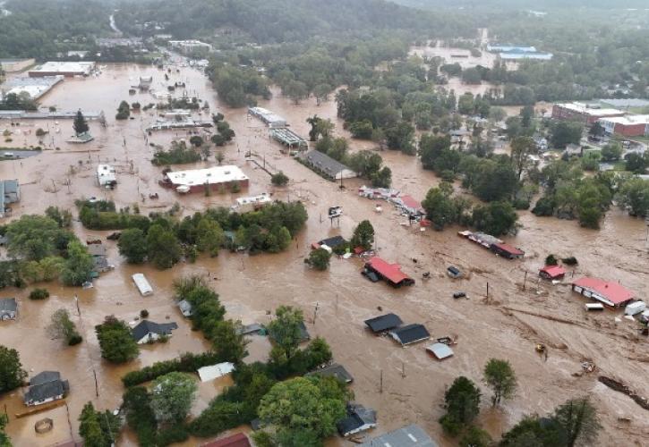 ΗΠΑ: Ο κυκλώνας Ελέν στοίχισε τη ζωή σε τουλάχιστον 91 ανθρώπους