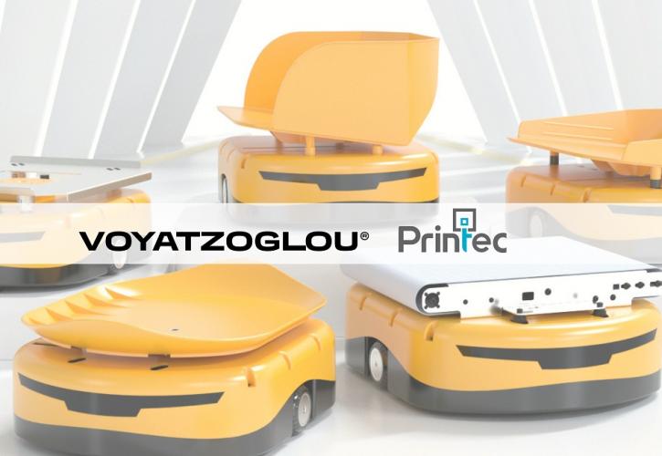 Στρατηγική συνεργασία Printec με όμιλο Voyatzoglou για Ρομποτικά Συστήματα Αυτόματης Διαλογής