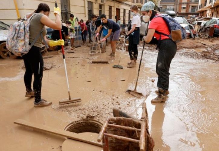 Ισπανία: Η καταιγίδα Laurence προκαλεί πλημμύρες και προβλήματα στις μετακινήσεις