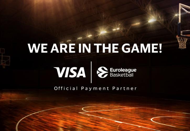 H Visa και η Euroleague Basketball ανακοινώνουν πολυετή συνεργασία