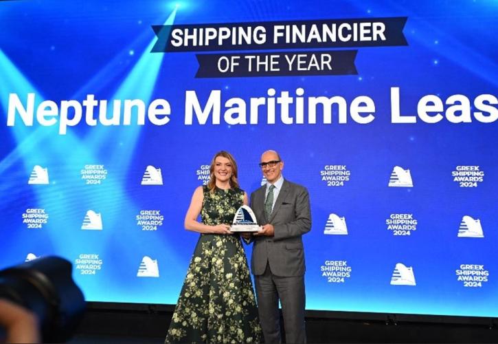 Η Neptune Leasing «Shipping Financier of the Year 2024» στα Ελληνικά Ναυτιλιακά Βραβεία Lloyd's List